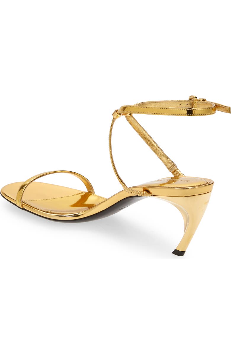 McQueen Naked Armadillo Sandal, Alternate, color,