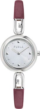 Furla Glamour Chic Mixed Material Bracelet Watch, 28mm
