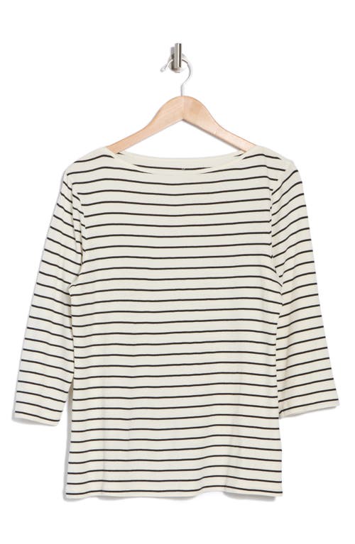 CASLON CASLON® BOAT NECK LONG SLEEVE TEE