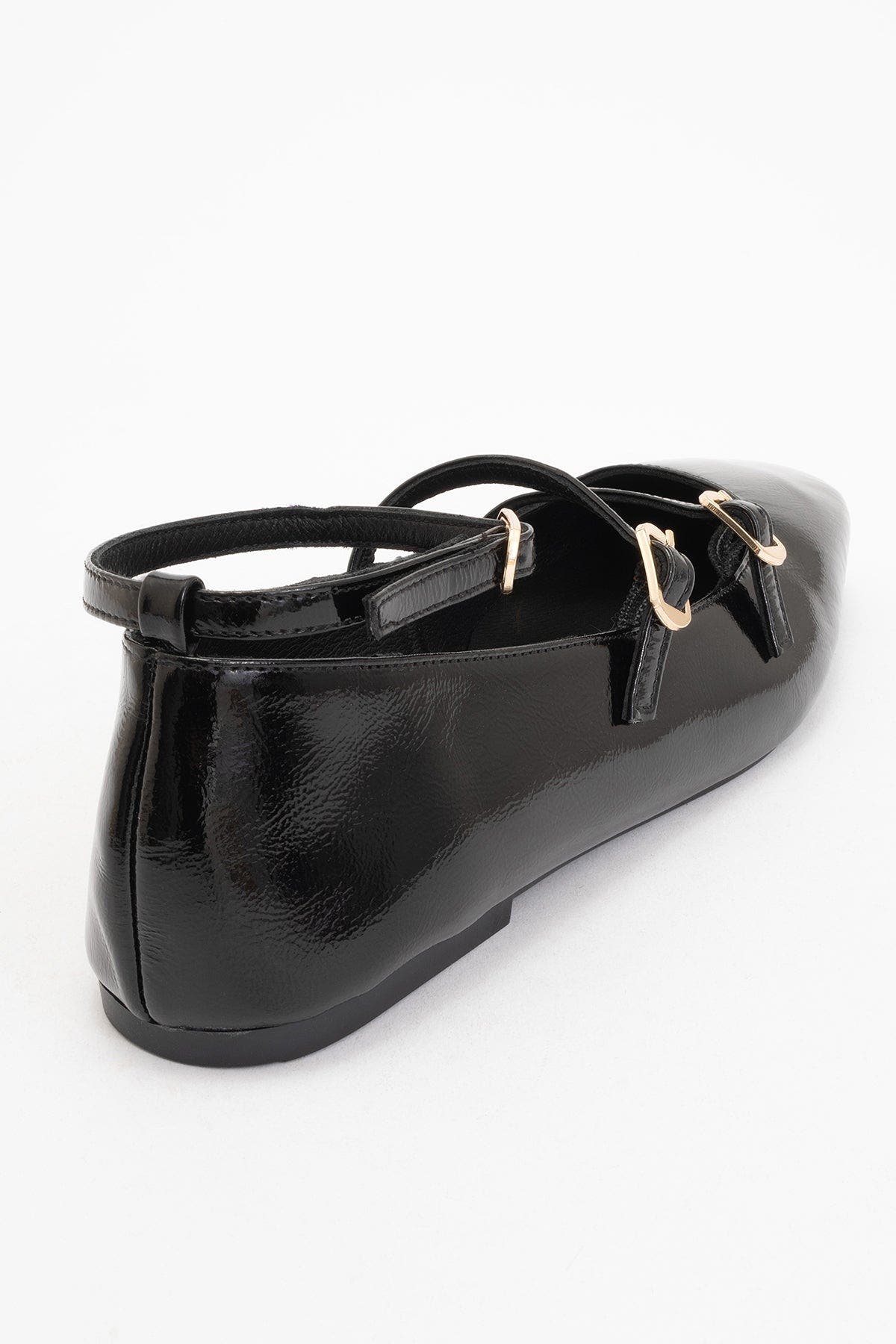 Forever & Always Shoes Serena Leather Mary Jane Flats, Alternate, color, 
