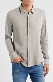 BOSS Roan Kent Cotton Button-Up Shirt