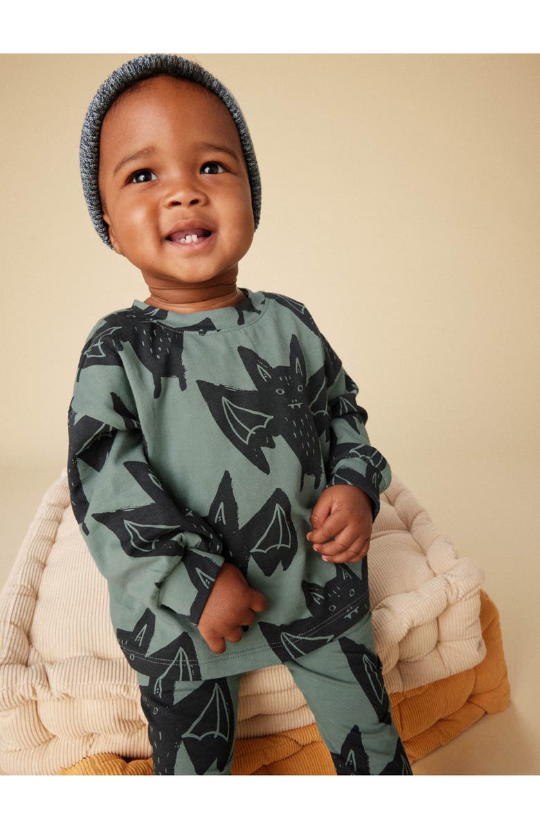 Tea Collection Two Piece Baby Play Set, Alternate, color, Fly By Night Bats