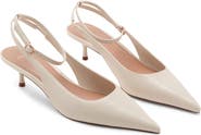 MANGO Ankle Strap Pump