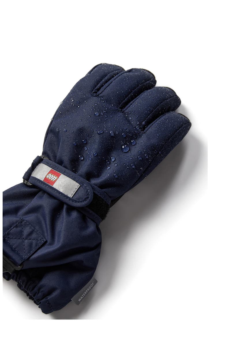 Kids' Waterproof Tech Gloves, Alternate, color, BLUE