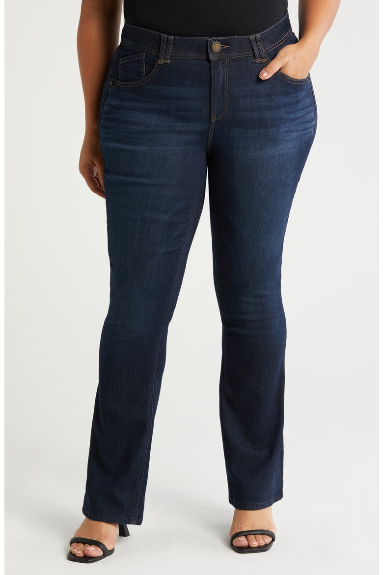 Brittany Baby Bootcut Jeans, Main, color, INDIGO