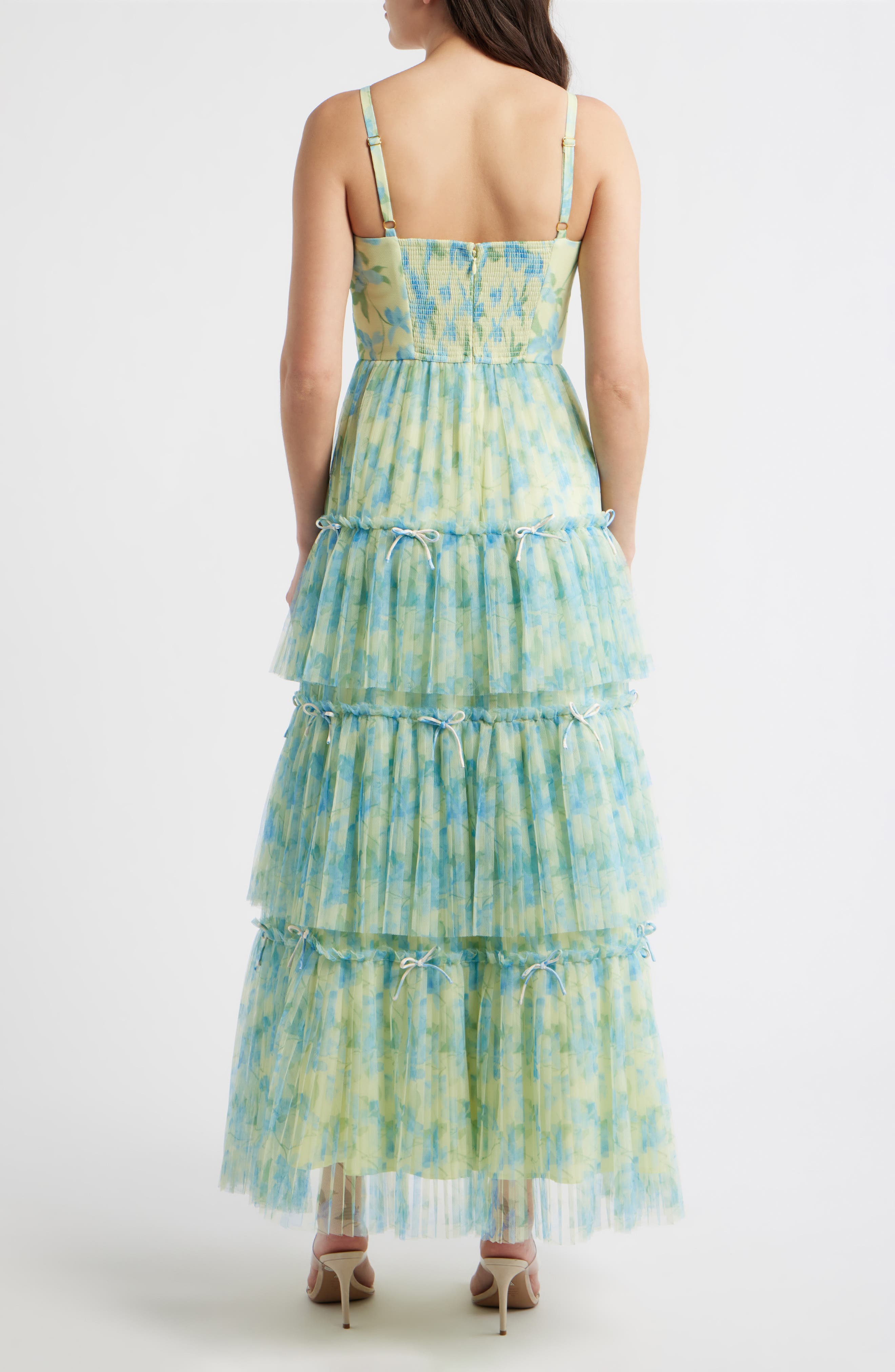 Madi Tiered Bow Gown - image 2