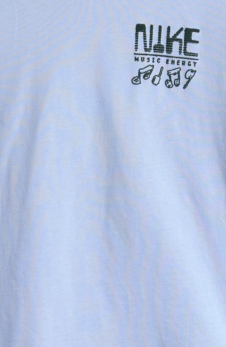 Nike Kids' Max90 Swoosh Sounds Graphic T-Shirt, Alternate, color, Hydrogen Blue