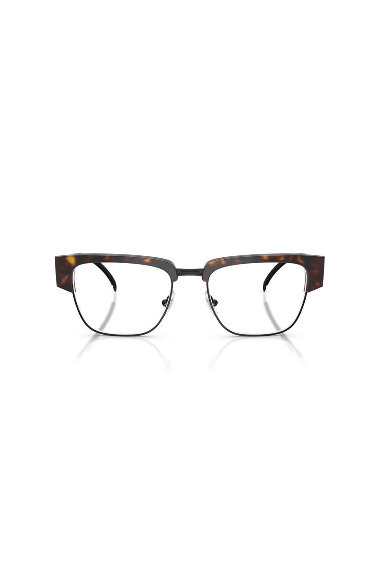 55mm Square optical glasses, Alternate, color, Tortoise