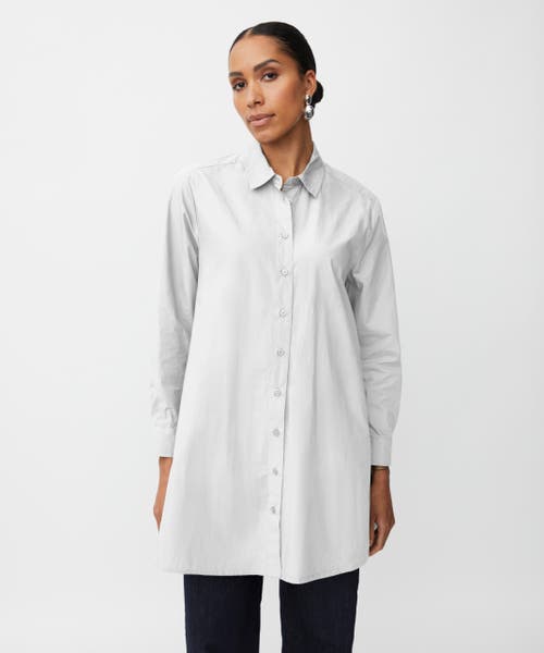 Masai Copenhagen Maingebeth Long Sleeve Oversize Shirt In White