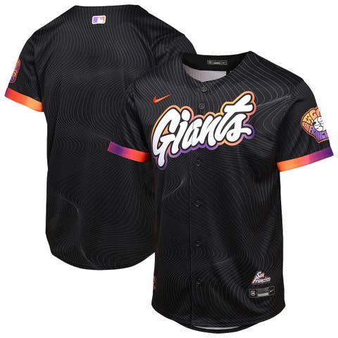 Youth Outerstuff  Anthracite San Francisco Giants 2025 City Connect Limited Jersey