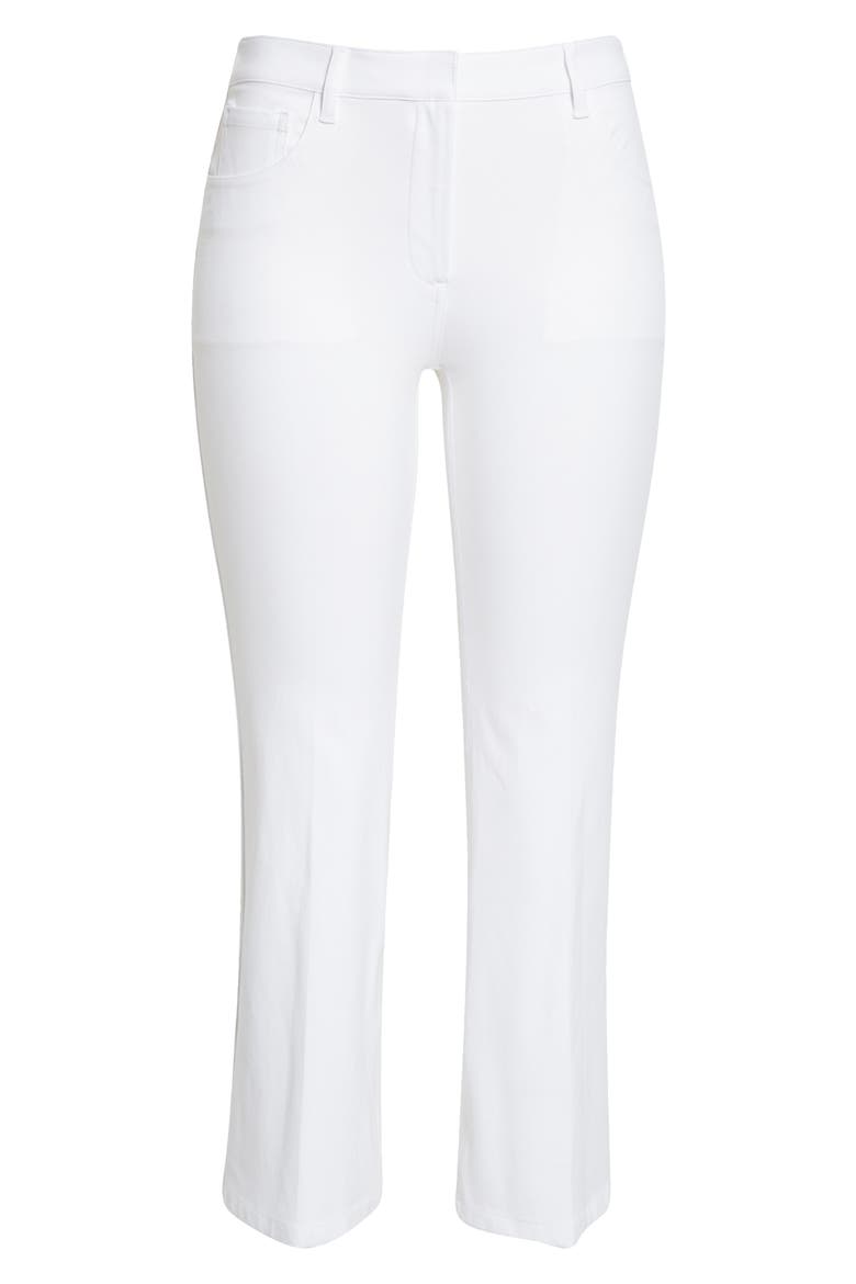 Kick Flare Pants, Alternate, color, WHITE