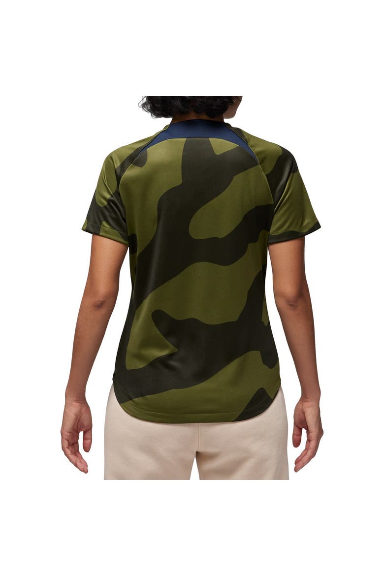 Women's Jordan Brand  Olive Paris Saint-Germain 2023/24 Fourth Academy Pro Pre-Match Top, Alternate, color, Olive