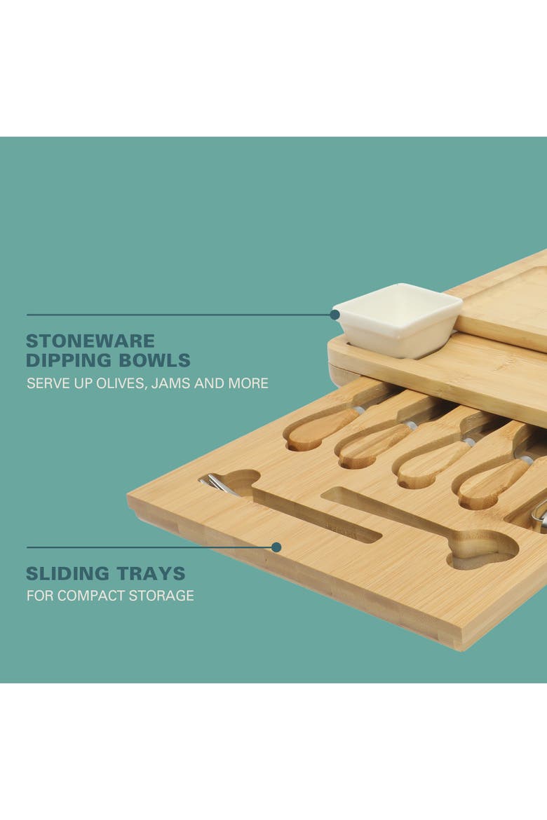 Rustic Inspirations 18-Piece Charcuterie Board Set, Alternate, color, Natural