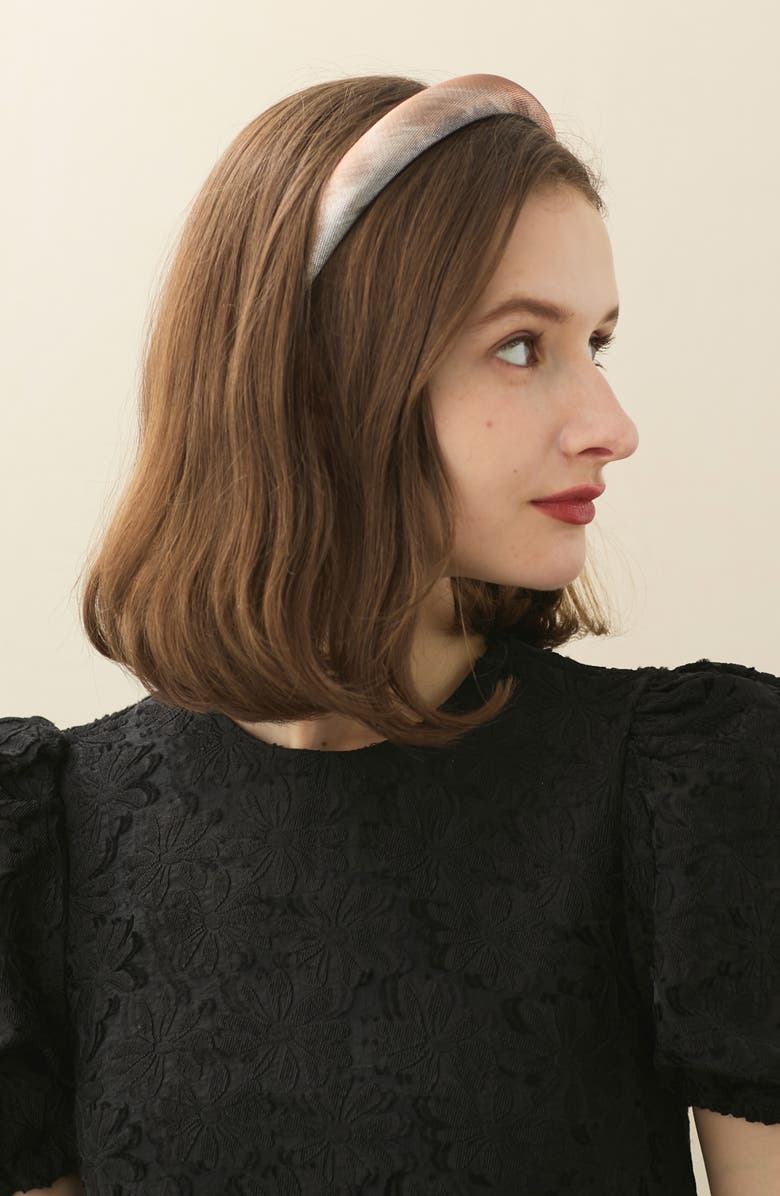 Alexandre de Paris Sparkle Padded Headband, Alternate, color, 