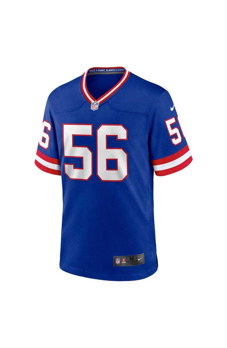 Nike Men's Nike Lawrence Taylor Royal New York Giants Classic Retired Player Game Jersey, Alternate, color,