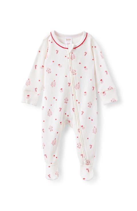 Organic Pointelle Zip All In One Romper