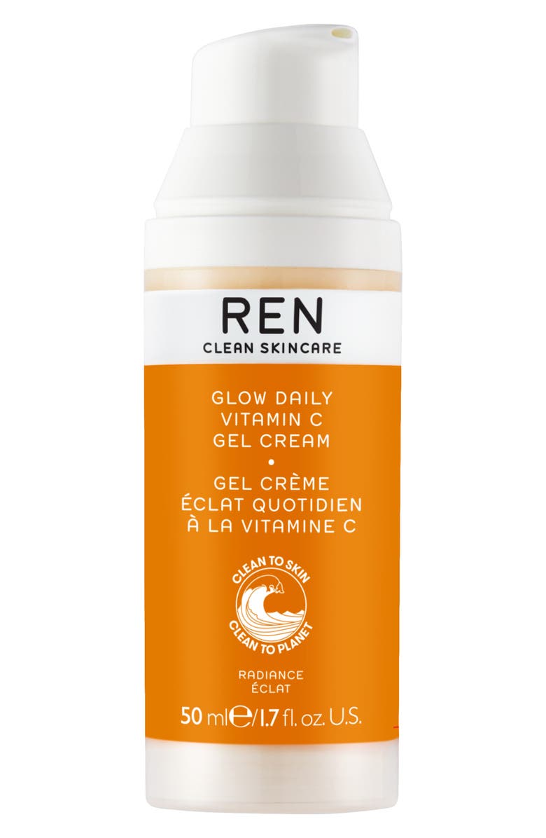 REN Clean Skincare Glow Daily Vitamin C Gel Cream, Alternate, color, 