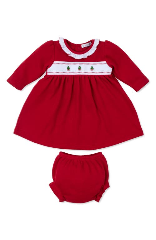 Kissy Kissy Long Sleeve Corduroy Dress & Bloomers in Red 