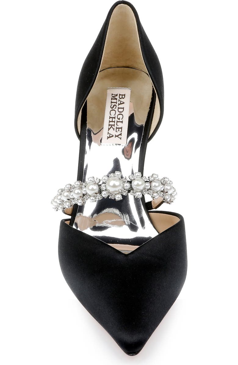 Badgley Mischka Collection Nathalie d'Orsay Pointed Toe Pump, Alternate, color,
