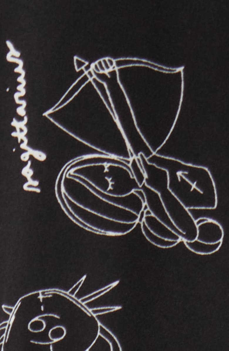 Dressed in Lala Never Too Much Print Oversize T-Shirt Maxi Dress, Alternate, color,