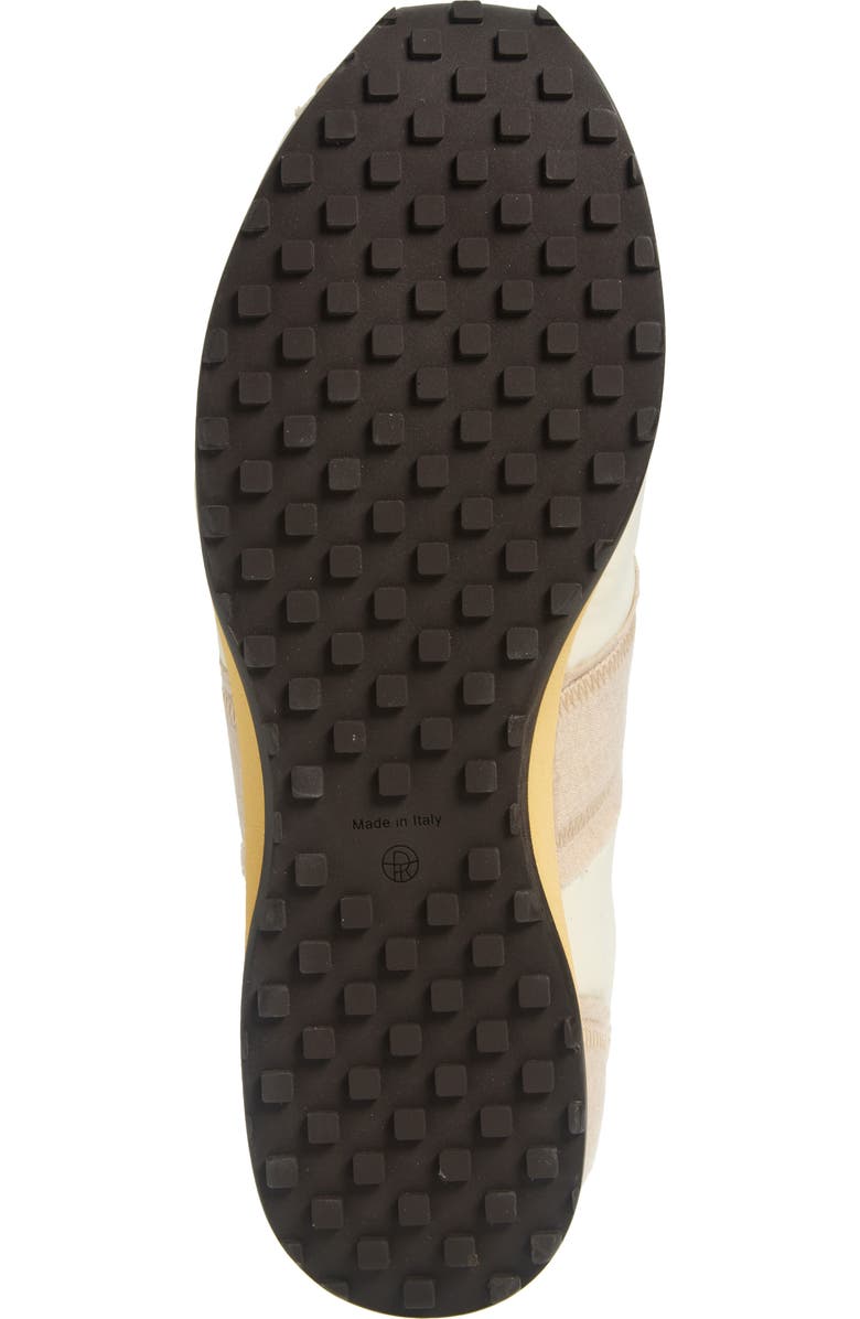 The Row Moveo Fray Detail Sneaker, Alternate, color, Beige / Off White