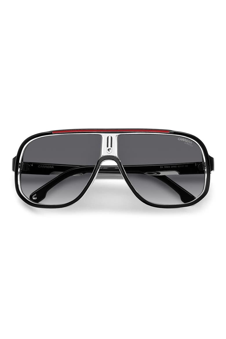 63mm Oversize Rectangular Navigator Sunglasses, Alternate, color, 0OIT-9O
