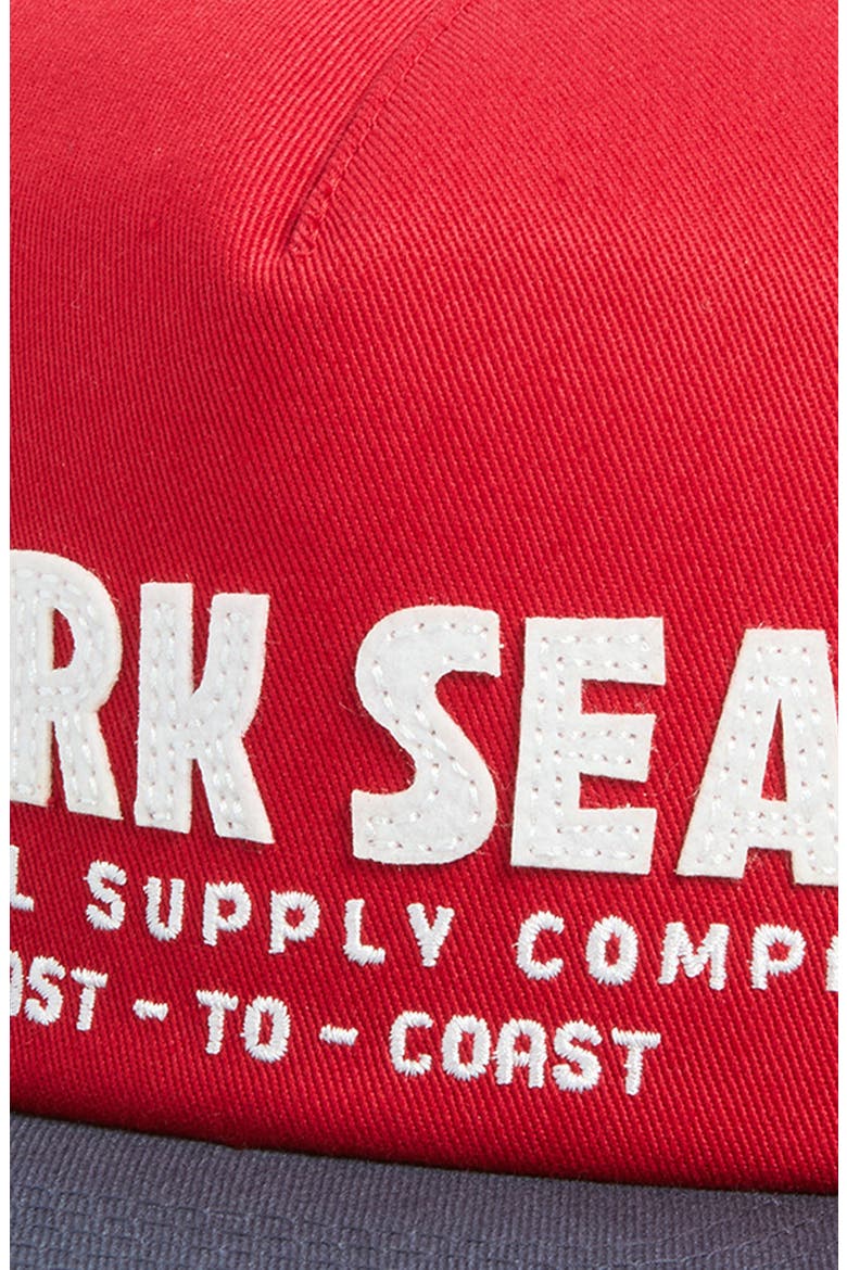 Newport Snapback Baseball Cap, Alternate, color, RED/ BLUE