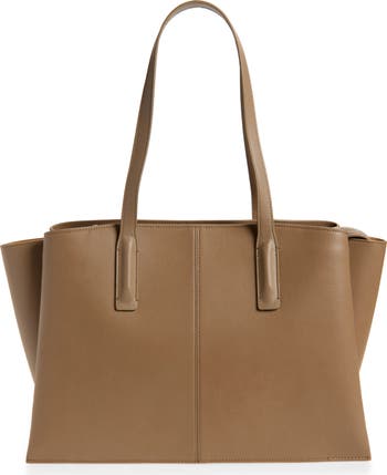 Freja New York PALOMA トートバッグ Paloma Tote Latte - Luxury Vegan Work Bag
