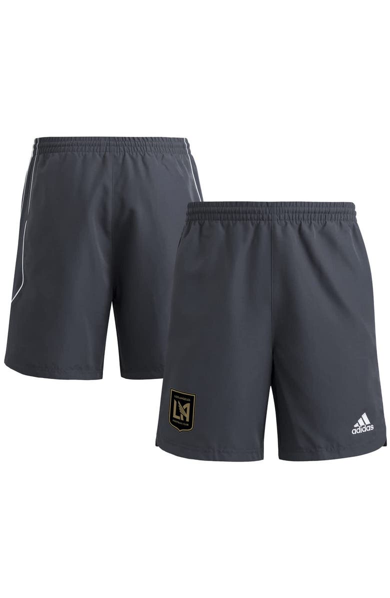 adidas Men's adidas Gray LAFC 2025 Travel Shorts, Alternate, color, Gray