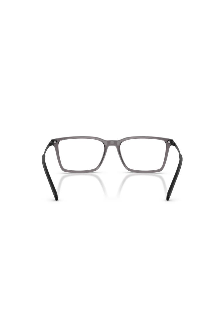 54mm Rectangle optical glasses, Alternate, color, Grey