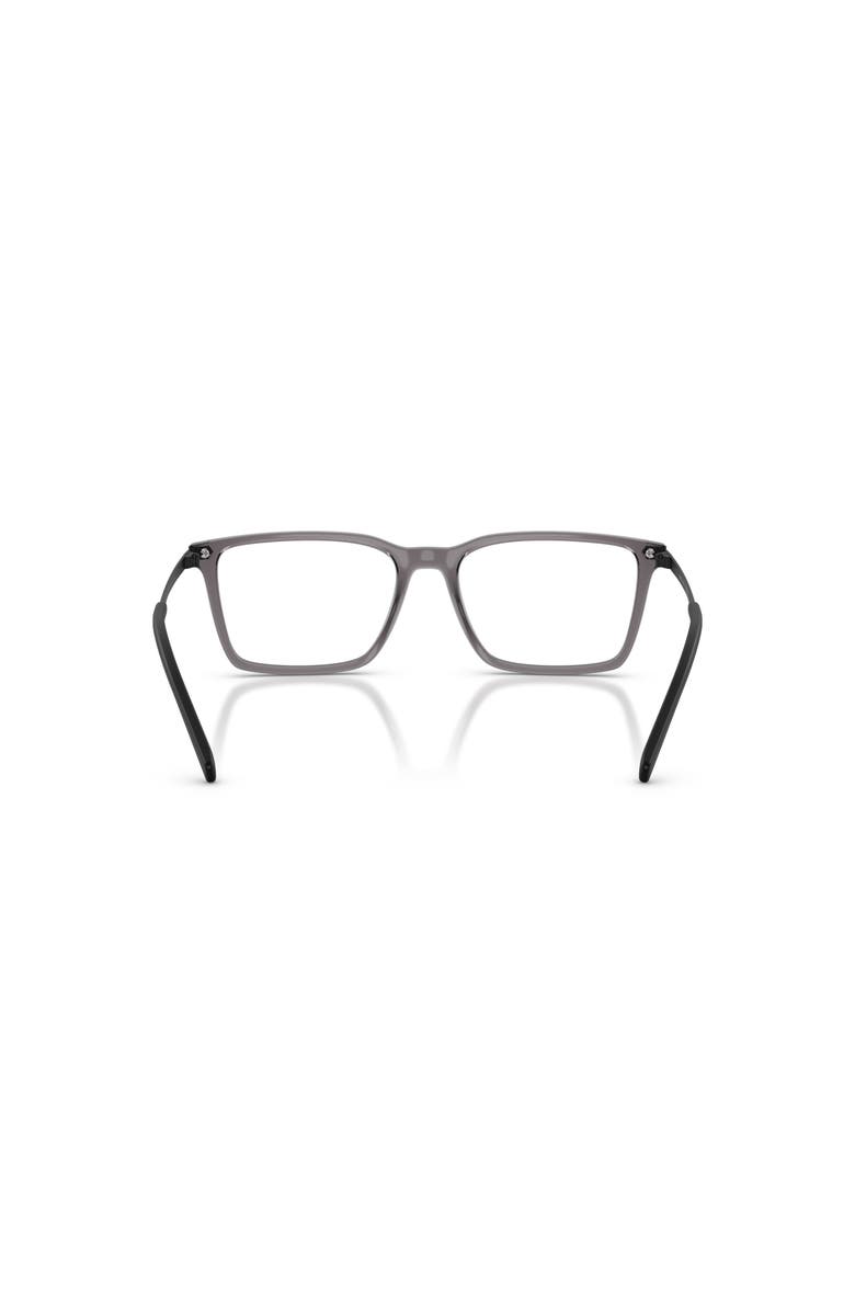 Armani Exchange 54mm Rectangle optical glasses, Alternate, color, Grey