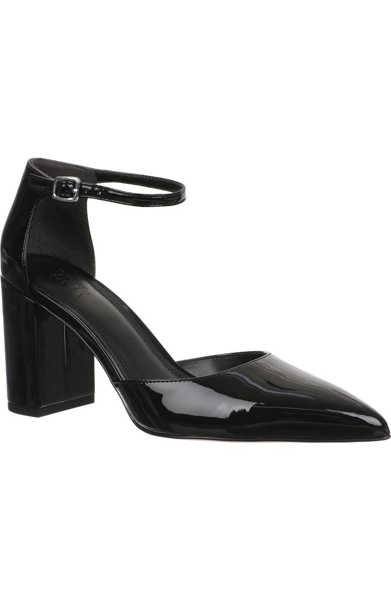 NORDSTROM RACK Prisha Pointed Toe Pump, Main, color, Black Patent