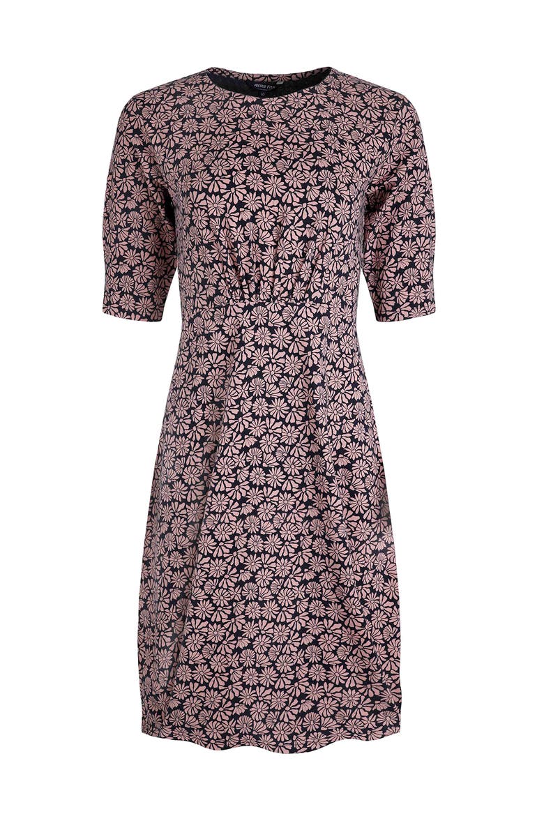 Cassandra Jersey Swing Dress, Alternate, color, Tea Rose