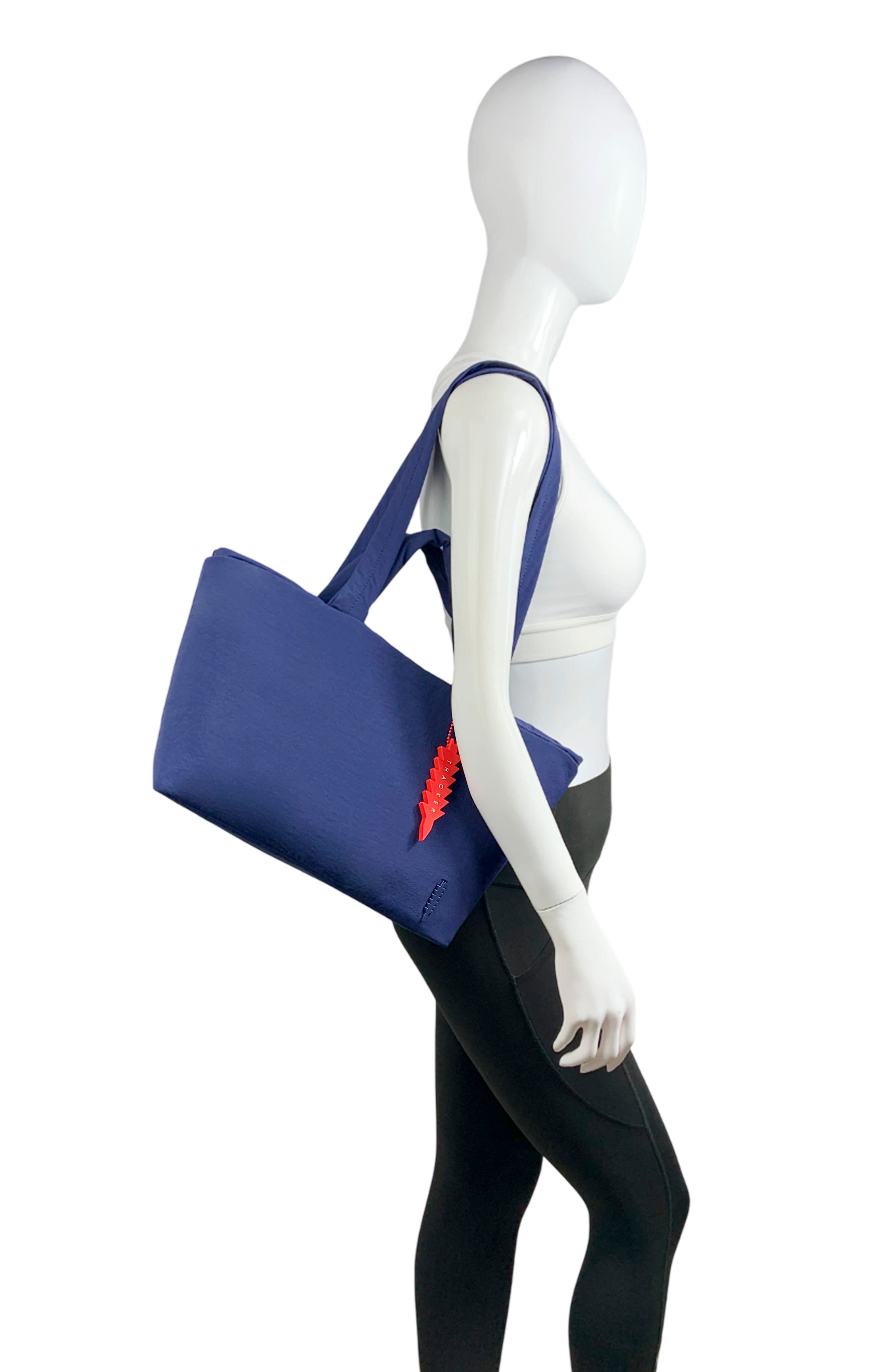 Glenn Medium Nylon Tote, Alternate, color, NIGHT BLUE