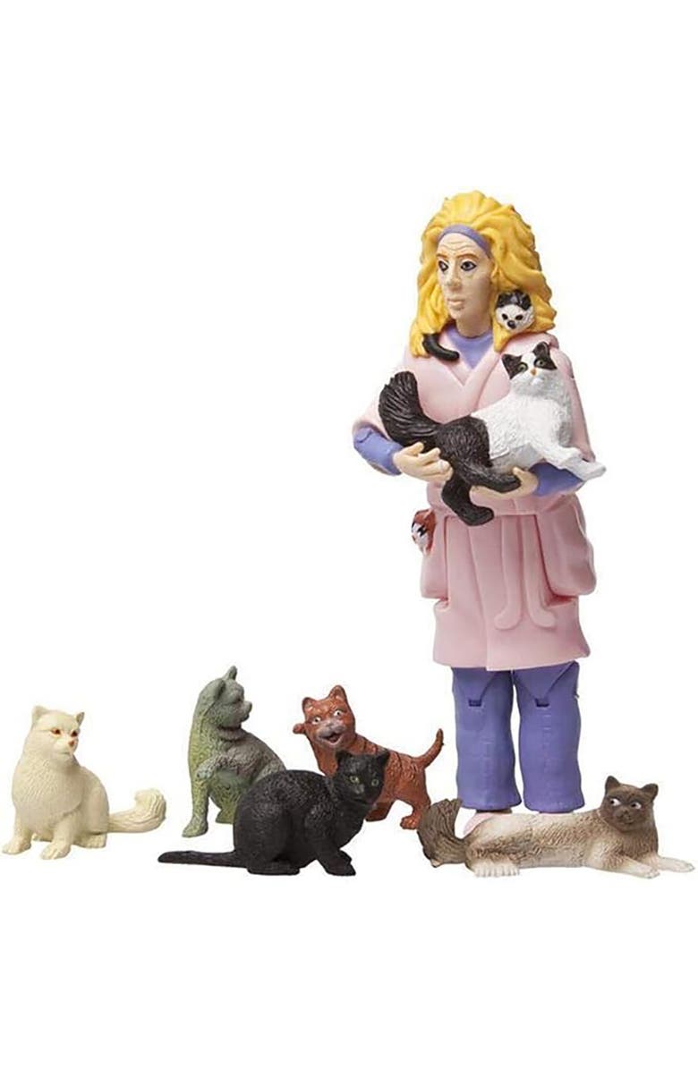 Accoutrements Cat Lady Action Figure, Alternate, color, Multicolored
