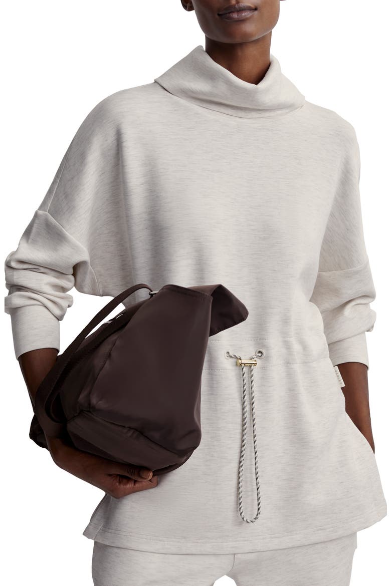 Freya Funnel Neck Sweatshirt, Main, color, IVORY MARL