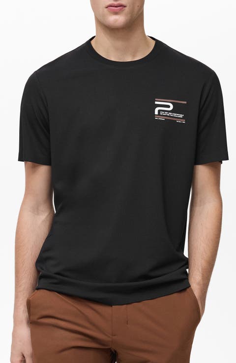 Comfort Stretch Thermoregulating Graphic T-Shirt