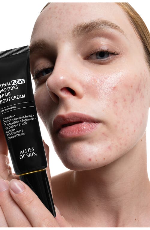 Allies Of Skin Retinal 0.05% Peptides & Antioxidants Advanced Firming Daily Treatment In No Color