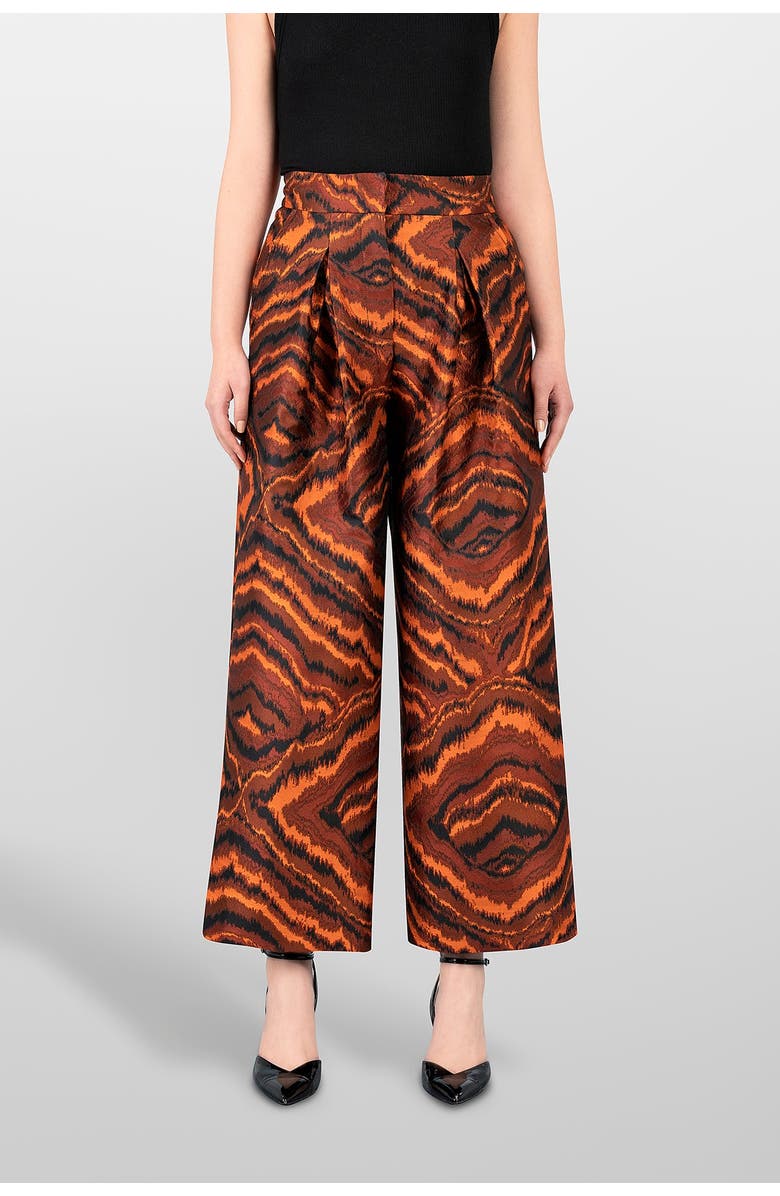 LAURA APARICIO Jacquard Palazzo Pants, Main, color,