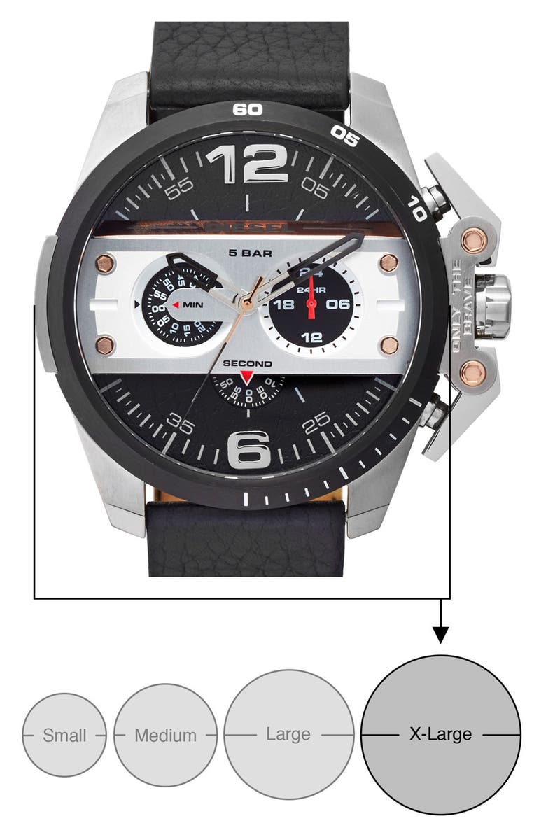 DIESEL<sup>®</sup> 'Ironside' Chronograph Watch, 48mm, Alternate, color,