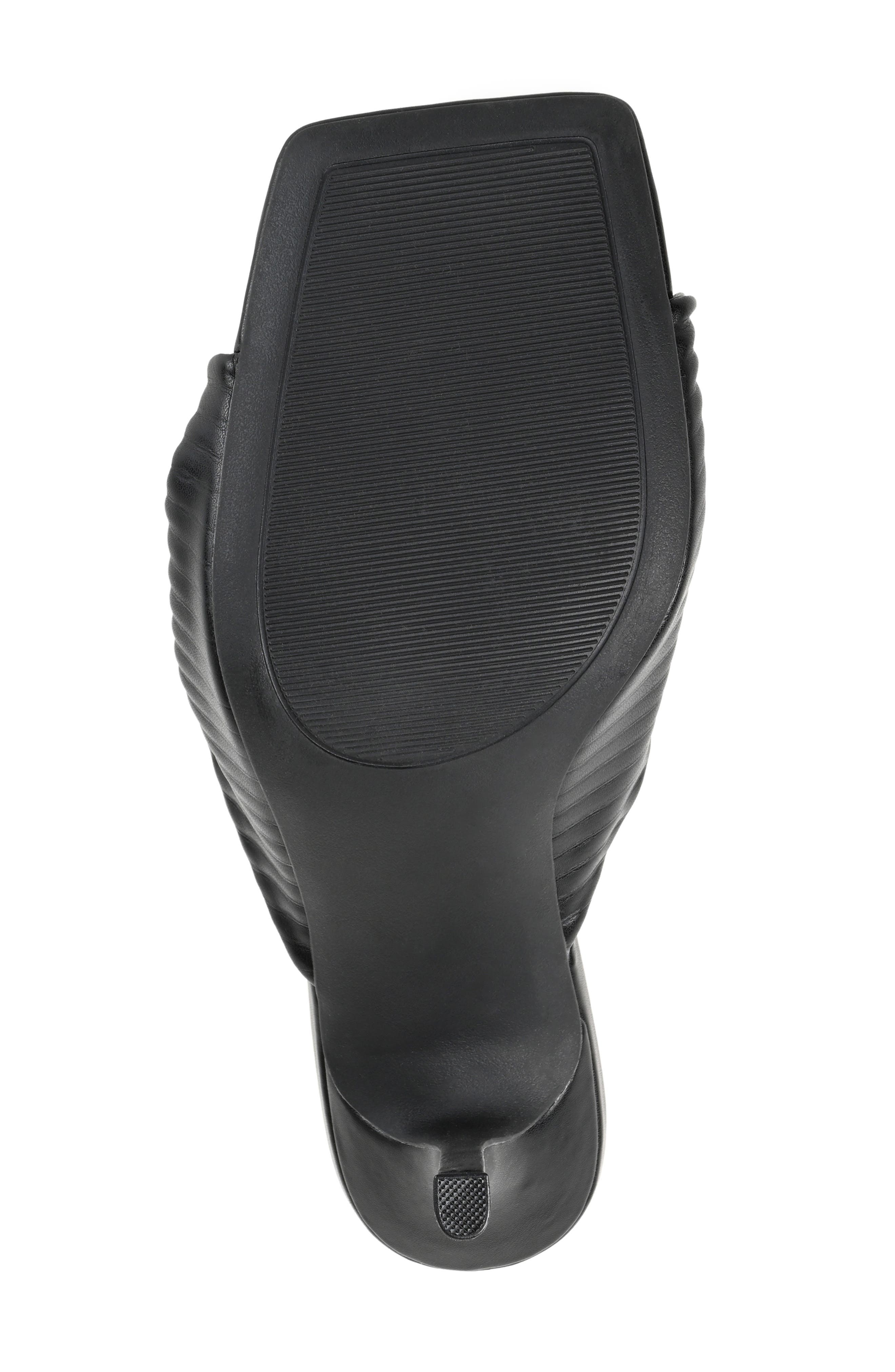 Journee Collection Greer Twist Sandal, Alternate, color, Black