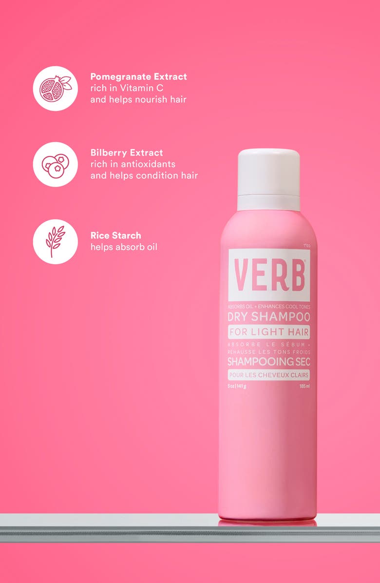 Verb Dry Shampoo Light, Alternate, color, 