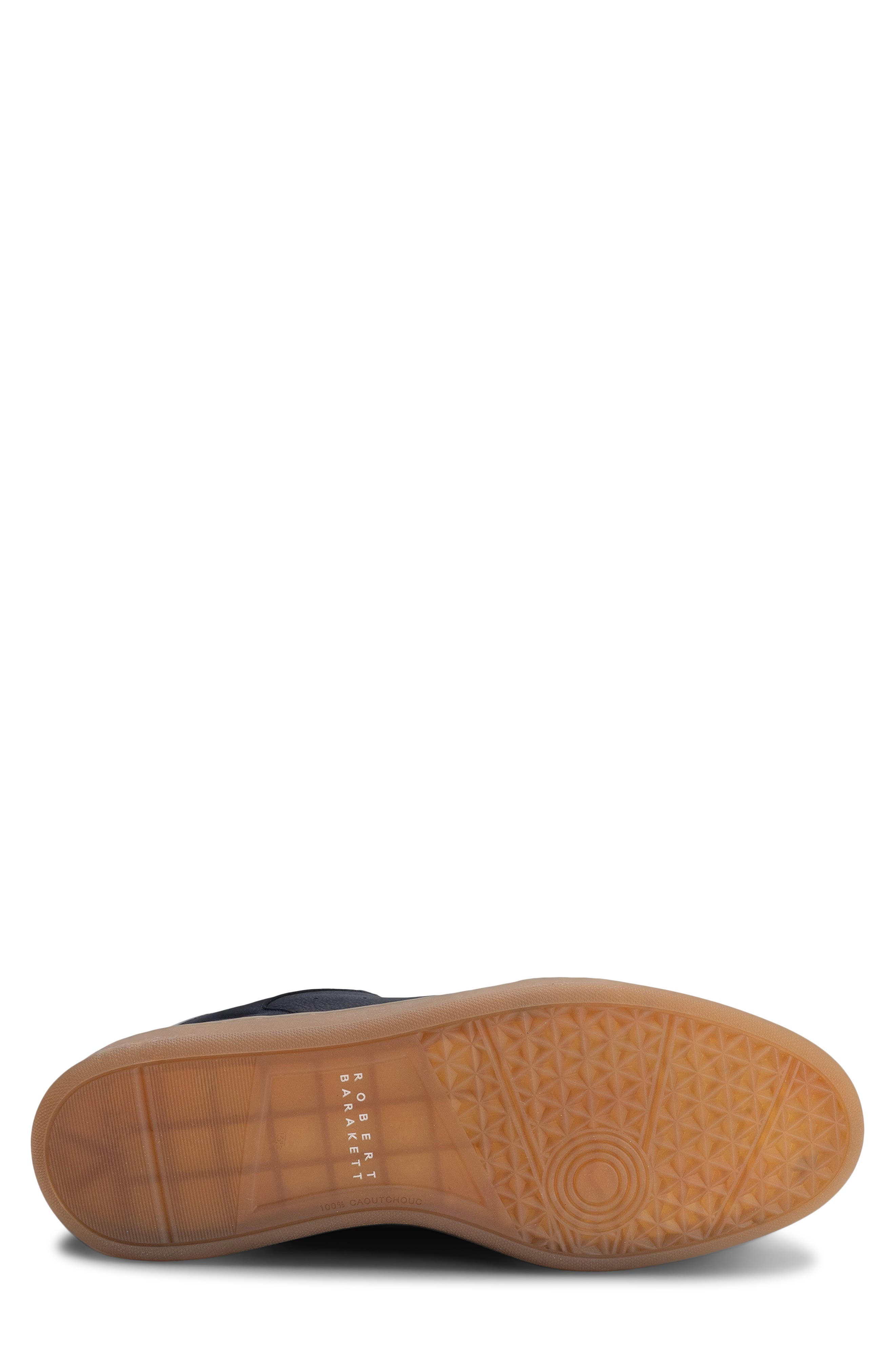 Robert Barakett Rodney Court Leather Sneaker, Alternate, color, Blue Night