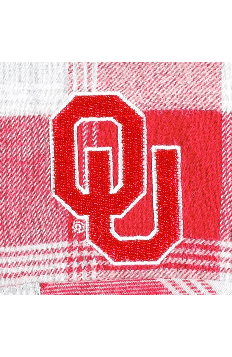 Columbia Men's Columbia Crimson Oklahoma Sooners Flare Gun Flannel Team Button-Up Shirt, Alternate, color, 