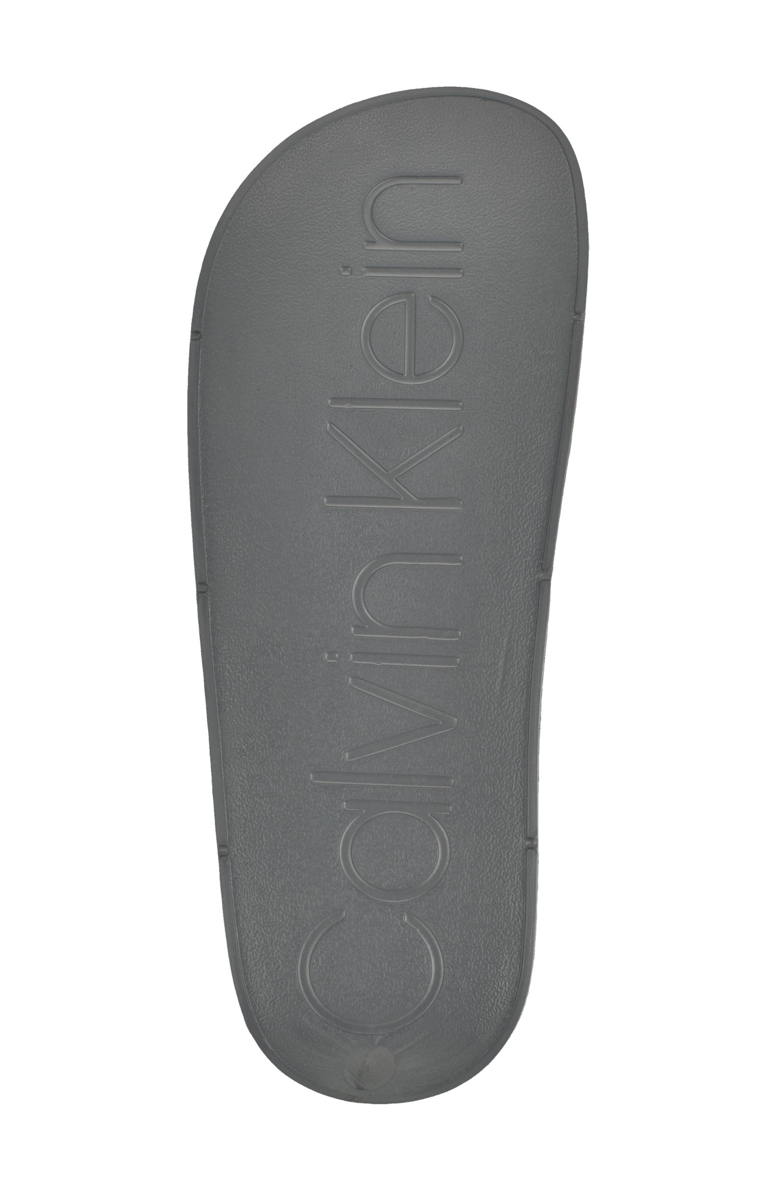 Anyka Slide Sandal, Alternate, color, DARK GREY