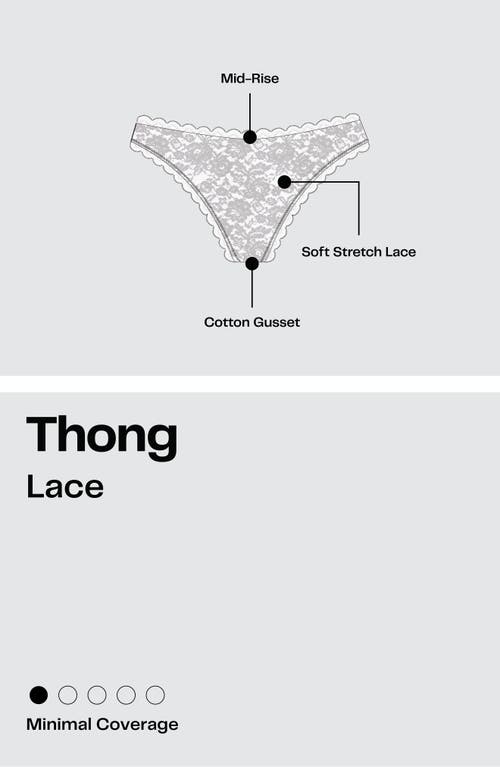 NORDSTROM RACK NORDSTROM RACK ASSORTED 5-PACK LACE THONGS