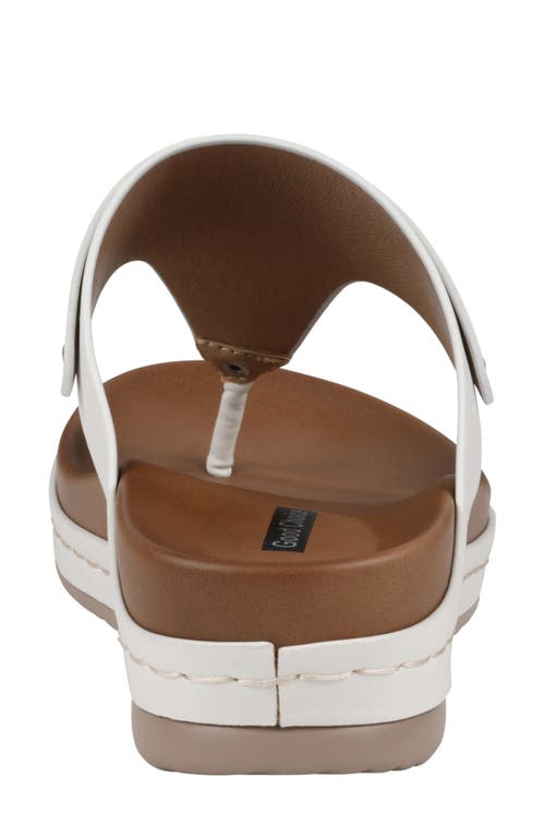 Gc Shoes Tani Comfort Slide Sandal In White