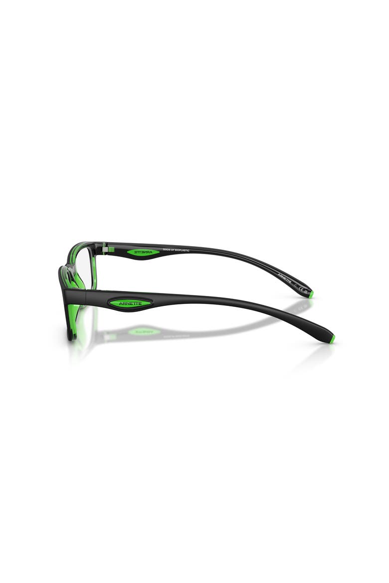 55mm Rectangle optical glasses, Alternate, color, Black