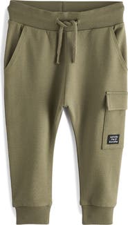 NEXT Kids' Stretch Cotton Cargo Joggers