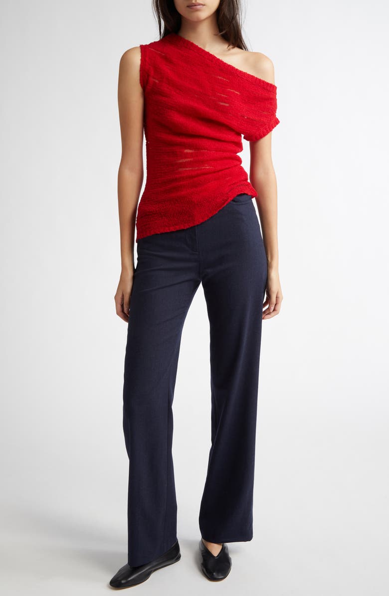 Paloma Wool Sienna Deconstructed Stretch Wool Pants, Alternate, color,
